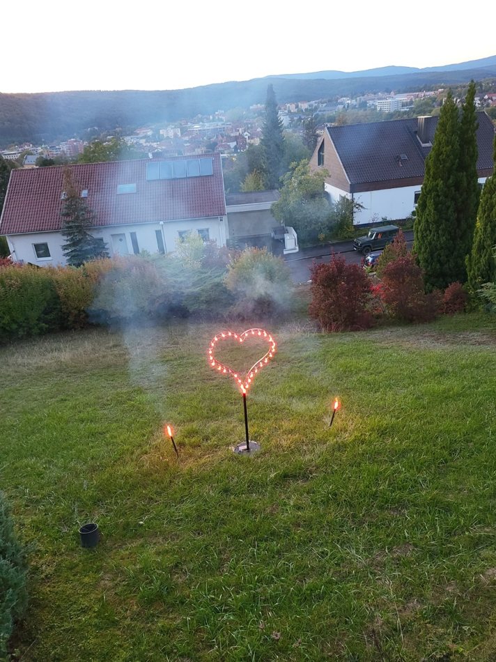 Pyrotechnischer Effekt aus eigener Arbeit