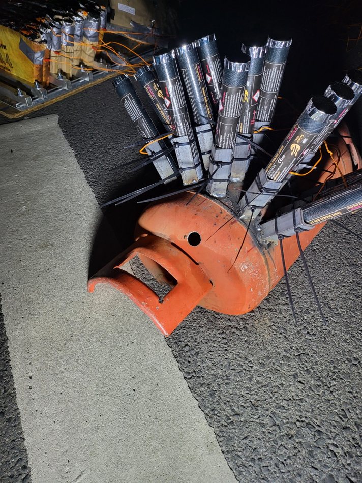 Einblick in unsere pyrotechnische Arbeit